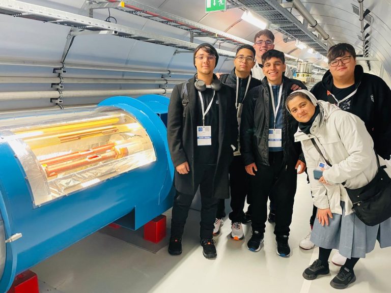 intercambio para suiça - visita ao cern