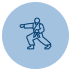 Icone Jiu-Jitsu Azul Icone Jiu-Jitsu Azul