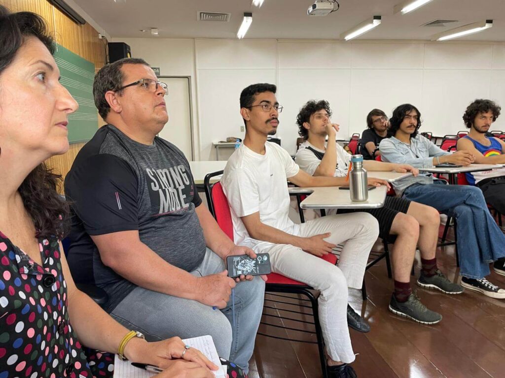 Pastoral Universitária realiza momento formativo com alunos de Música da Faculdade Santa Marcelina