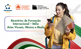 Itinerários de Formação Internacional – Itália | Artes Visuais, Música e Moda